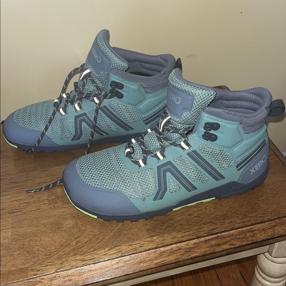 Xero Women's Xcursion Fusion High Top Sneakers - Gray/Green - Picture 4 of 6